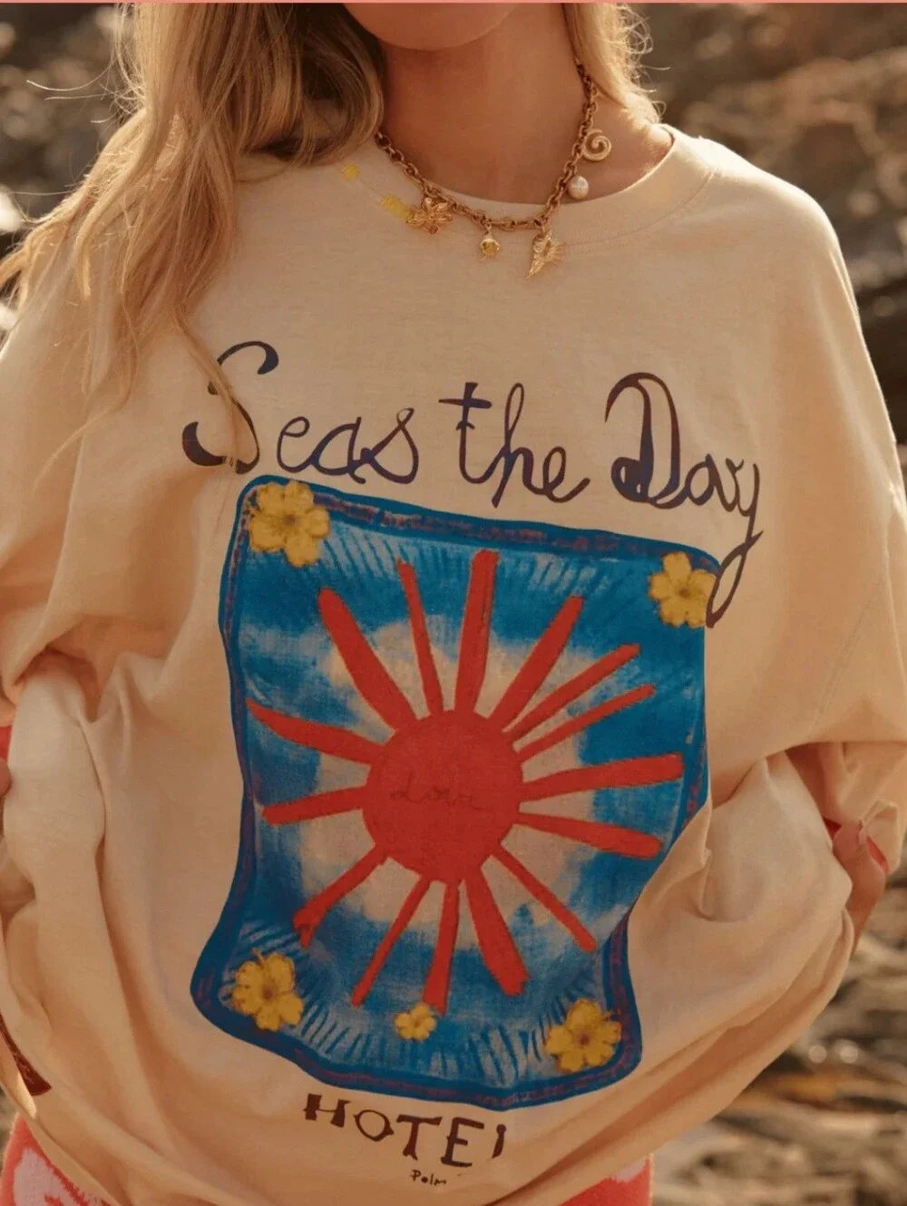 Sabbi NWTs The Seas The Day Hotel Tee - Picture 3 of 10